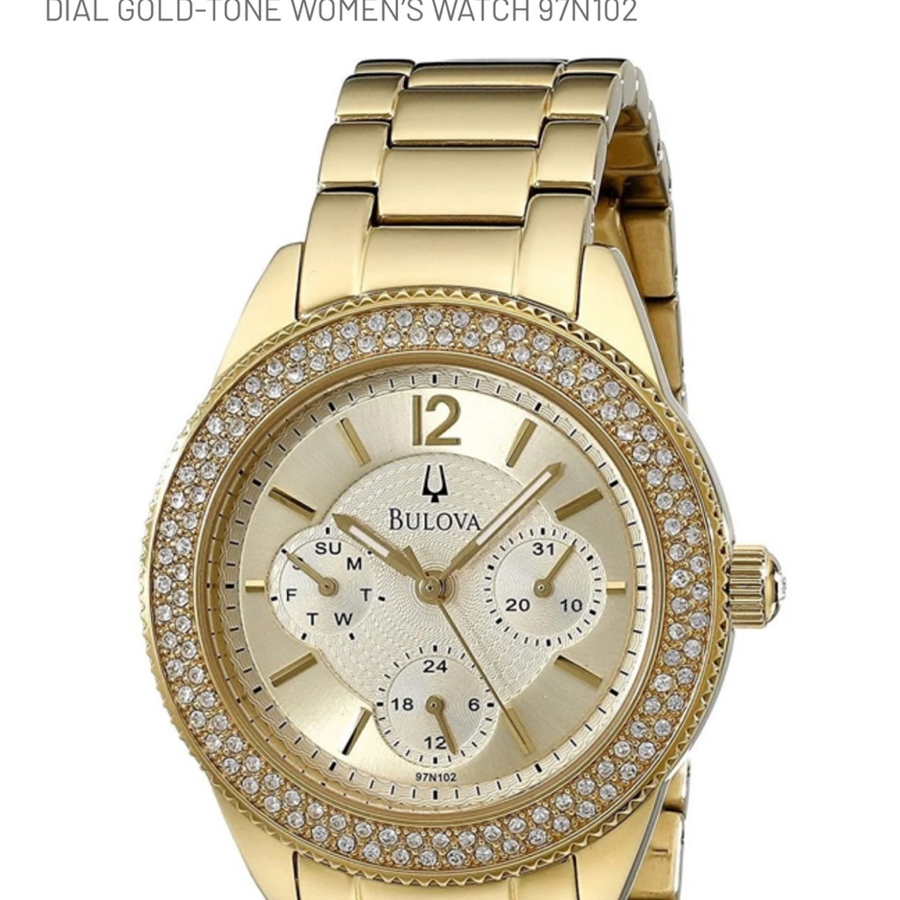 Bulova Gold Women's Watch New in Box